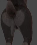  3d_(artwork) balls butt digital_media_(artwork) fur lagomorph leporid male mammal oryctolagus rabbit 