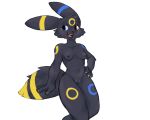  alpha_channel blue_eyes breasts eeveelution fan_character female heterochromia nintendo nude open_mouth pok&eacute;mon pok&eacute;mon_(species) pussy ray~peppercorn red_eyes simple_background small_breasts solo transparent_background umbreon video_games yumi_(ray~peppercorn) 