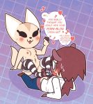  &lt;3 2019 aggressive_retsuko anthro black_eyes blush bodily_fluids bottomwear breasts breath brown_body brown_fur brown_hair butt canid canine cellphone clothed clothed_sex clothing dialogue digital_media_(artwork) duo english_text erection female fennec fenneko fingers foot_fetish footjob footwear fox fur hair hi_res holding_object holding_phone humanoid_penis legwear long_ears long_hair lustysheep lying male male/female mammal mostly_nude navel nipples on_back open_mouth panting pants pattern_clothing pattern_legwear penis phone pussy sanrio sex shaking shirt shoes simple_background sitting small_breasts smartphone smile speech_bubble stockings striped_clothing striped_legwear stripes sweat sweatdrop text thigh_highs tied_hair topwear trembling wavy_mouth white_clothing white_outline white_shirt white_topwear 