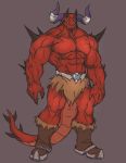  abs biceps chaor chaotic clothed clothing demon horn male muscular muscular_male pecs red_body red_skin relay314 solo 