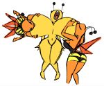  antennae_(anatomy) anthro arthropod bee big_breasts big_butt bodily_fluids boob_sucking breast_grab breast_milking breast_suck breasts butt clothed clothing female female/female hand_on_breast huge_breasts huge_butt humanoid hymenopteran hyper hyper_breasts insect insect_wings it&#039;s_hip_to_fuck_bees kevemperor lactating non-mammal_breasts not_furry nude open_mouth russia russian_cooking_oil_commercial simple_background sketch sucking wasp white_background wide_hips wings xelbaxexilex олейна 