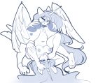  2019 5_toes anal anthro breasts cutie_mark darkhazard duo equid feathered_wings feathers feet female foot_fetish friendship_is_magic hi_res horn humanoid_feet incest mammal my_little_pony nude oral princess_celestia_(mlp) princess_luna_(mlp) pussy rimming sex sibling simple_background sister sisters soles toes winged_unicorn wings 