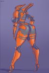  absurd_res big_breasts breasts female hi_res humanoid machine mecha pacific_rim pussy robot saber_athena saidra solo thick_thighs wide_hips 