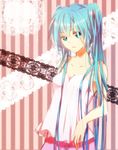  aqua_eyes aqua_hair bad_id bad_pixiv_id hatsune_miku kurosujuu long_hair solo twintails very_long_hair vocaloid 