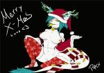  2019 2d_animation animal_humanoid animated anthro big_breasts black_background breasts christmas clothed clothing digital_drawing_(artwork) digital_media_(artwork) domestic_cat dragon dragon_humanoid english_text felid feline felis female fur furry_dragon hair hi_res holidays humanoid mammal mimic_dragon nipples nude pussy rollfox scales simple_background smile text thick_thighs white_body white_fur white_scales 