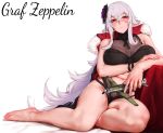  azur_lane erect_nipples graf_zeppelin_(azur_lane) pubic_hair rosaline see_through 