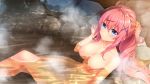  aa-chan_(galko-chan_to_shippori_onsen_ryokou) amusecraft_erotica bathing censored galko-chan_to_shippori_onsen_ryokou_~h_shimakuri_sanpaku_yokka_no_tabi~ naked nipples onsen shuutou_haruka wallpaper wet 