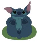  2018 4_fingers alien anus balls black_eyes blue_balls blue_body blue_claws blue_fur blue_nose blue_pawpads blue_penis chest_tuft claws disney experiment_(lilo_and_stitch) fingers fur head_tuft lilo_and_stitch looking_up male notched_ear pawpads penis simple_background small_penis small_tail smile snowhip solo stitch_(lilo_and_stitch) toe_claws tuft white_background 