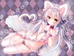  animal_ears catgirl original rokudou_itsuki stockings 