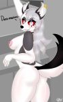  2019 absurd_res anthro canid canine female helluva_boss hi_res highoncoffee loona_(vivzmind) mammal solo 
