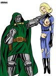  dr._doom fantastic_four invisible_woman karmagik marvel sue_storm victor_von_doom 