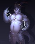  2019 5_fingers anthro areola argonian balls belly bethesda_softworks biped blue_eyes claws dark_background digital_drawing_(artwork) digital_media_(artwork) dragon electricity erection eyebrows facial_piercing fingers front_view genital_piercing grey_body grey_penis grey_skin grin horn humanoid_penis looking_at_viewer male masonparker navel nipples nose_piercing nose_ring nude patreon penis penis_piercing piercing prince_albert_piercing scalie septum_piercing signature simple_background smile solo spikes spots spotted_body spotted_skin standing text the_elder_scrolls uncut url vein veiny_penis video_games 
