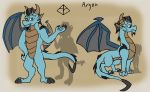  absurd_res anthro argon atomicmeta claws dragon feral hi_res male solo wings 