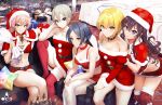  christmas hayami_kanade ichinose_shiki idolmaster idolmaster_cinderella_girls infinote jougasaki_mika miyamoto_frederica shiomi_shuuko 