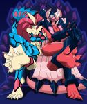  4_toes 5_toes absurd_res barefoot breasts claws colored_nails dawn_wings_necrozma duo feet female foot_focus hi_res legendary_pok&eacute;mon membrane_(anatomy) milotic mostlyfunstuff nails nintendo pok&eacute;mon pok&eacute;mon_(species) rosie soles story toe_claws toes video_games webbed_feet 