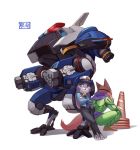  2017 anthro blizzard_entertainment canid canine clothed clothing cosplay crossover crossover_cosplay d.va_(overwatch) disney duo fox fully_clothed fur genji_(overwatch) grey_body grey_fur hat headgear headwear hi_res judy_hopps lagomorph leporid mammal nick_wilde orange_body orange_fur overwatch rabbit red_fox simple_background video_games white_background zootopia 杯具螺旋丸 