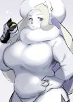  2019 absurd_res alternate_species anthro anthrofied breasts female fur furrification hand_on_hip hi_res holding_object holding_pok&eacute;ball kemono ksyaro looking_at_viewer mammal melony_(pok&eacute;mon) nintendo open_mouth pok&eacute;ball pok&eacute;mon polar_bear simple_background solo ursid ursine video_games white_body white_fur 