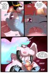  absurd_res anthro comic dialogue equid equine fellatio female friendship_is_magic gynomorph gynomorph/female hi_res horn intersex intersex/female mammal mature_female my_little_pony oral penile penis princess_celestia_(mlp) pterippus saurian_(artist) sex text thick_thighs windy_whistles_(mlp) winged_unicorn wings 