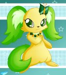  anthro canid canine canis domestic_dog female green_eyes jewelpet looking_at_viewer mammal mrsorange nude papillon peridot_(jewelpet) pose sanrio semi-anthro smile solo toy_dog 
