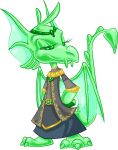  alpha_channel anthro clothed clothing dragon draik_(neopets) female jelly neopets simple_background smile tibby-kitty transparent_background vector video_games wings 