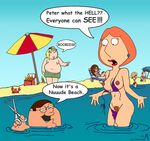  chris_griffin family_guy lois_griffin mole peter_griffin 