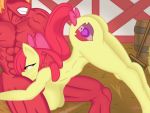  anthro apple_bloom_(mlp) ass_up big_breasts big_macintosh_(mlp) breasts brother brother_and_sister equid equine fellatio female friendship_is_magic incest lefthighkick male male/female mammal muscular muscular_male my_little_pony nude oral penile sex sibling sister 