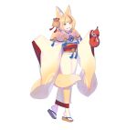  animal_ears enkyo_yuuichirou fire_emblem fire_emblem_heroes fire_emblem_if kimono kitsune nintendo selkie tail 