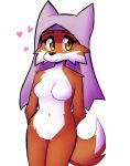  &lt;3 2020 anthro breasts canid canine cheek_tuft clothing digital_media_(artwork) disney facial_tuft featureless_breasts featureless_crotch female fox headgear headwear inget maid_marian mammal navel nude robin_hood_(disney) smile solo standing tuft 