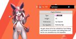  anthro anthrofied balls cko eeveelution erection gesture humanoid_face humanoid_penis looking_at_viewer male nintendo nude penis pok&eacute;mon pok&eacute;mon_(species) solo sylveon text v_sign video_games 
