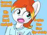  anthro ask_bottom_armor dialogue equid equine lefthighkick mammal my_little_pony text 