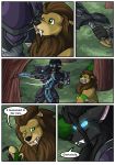  amo_(amocin) amocin anthro blizzard_entertainment canid canine canis claws clothed clothing comic digital_media_(artwork) druid druids_the_comic duo female feral fur hair hi_res magic_user male mammal paws shaidan_(amocin) tribal_spellcaster video_games warcraft were werecanid werecanine wolf worgen 