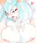  &lt;3 big_breasts blush bodily_fluids breasts cladz cum cum_between_breasts cum_in_hair cum_in_mouth cum_inside cum_on_breasts cum_on_face duo ejaculation female genital_fluids hair hi_res huge_breasts humanoid kirlia male male/female nintendo one_eye_closed pok&eacute;mon pok&eacute;mon_(species) sex solo_focus titfuck video_games 