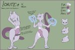  2020 3_fingers 3_toes animal_genitalia anthro arms_above_head balls barbed_penis blue_eyes digital_media_(artwork) eyes_closed fingers fur gender_symbol glowing glowing_hands grey_body grey_fur hi_res iorite legendary_pok&eacute;mon looking_at_viewer male mewtwo model_sheet multiple_poses nintendo pawpads penis pink_pawpads pok&eacute;mon pok&eacute;mon_(species) pose psychic purple_body purple_skin sheath smile solo standing symbol text theandymac toes video_games wide_hips ♂ 