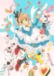  card_captor_sakura clamp kerberos kinomoto_sakura spinel_sun 