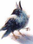  ambiguous_gender avian beak blue_eyes feral gryphon hi_res rady-wolf signature solo 
