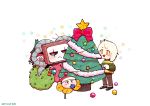  2017 asriel_dreemurr christmas flora_fauna flowey_the_flower holidays hyeing02 photoshop_flowey plant undertale video_games 