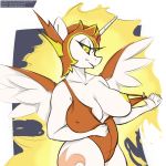  anthro big_breasts breasts daybreaker_(mlp) equid female friendship_is_magic longtailshort mammal my_little_pony one_breast_out 