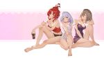  breasts cleavage honkai_impact murata_himeko raijuu_(bakanara) rita_rossweisse tagme theresa_apocalypse 