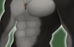  abs anthro athletic biceps deanwolfwood delts digital_media_(artwork) gym invalid_tag jewelry male muscular necklace pecs triceps 