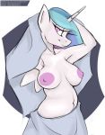  anthro big_breasts breasts equid female friendship_is_magic horn longtailshort mammal my_little_pony princess_celestia_(mlp) winged_unicorn wings 