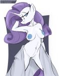  anthro breasts equid female friendship_is_magic genitals horn longtailshort mammal my_little_pony pussy rarity_(mlp) unicorn 
