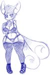  alyrise anthro blush bra breasts chest_tuft clothed clothing crotchless_panties felid feline female fishnet fishnet_legwear floppy_ears fluffy fluffy_tail footwear fur garter_belt garter_straps genitals gloves_(marking) hair high_heels ineffective_clothing legwear lingerie long_ears mammal markings meowstic monochrome nintendo nipples panties pok&eacute;mon pok&eacute;mon_(species) pussy shoes simple_background sketch solo stockings_(marking) translucent translucent_bra translucent_clothing translucent_underwear tuft underwear video_games white_background 