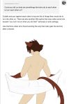 ask_blog celio domestic_cat felid feline felis hi_res male mammal nude peritian siamese towel tumblr 
