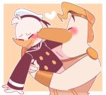  anatid anseriform avian bird disney donald_duck duck ducktales ducktales_(2017) kissing male male/male some-dumb-lesbian-bitch storkules 
