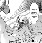  athletic athletic_female beastars big_breasts breasts canid canine canis clothing comic english_text female fur greyscale itagaki_paru japanese_text kemono kyuu_(beastars) lagomorph legoshi_(beastars) leporid male male/female mammal manga mattress monochrome multicolored_body multicolored_fur official_art open_mouth presenting presenting_breasts prison_cell rabbit seductive size_difference speech_bubble surprise text two_tone_body two_tone_fur undressing watermark wolf 