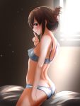  ass bra inazuma_(kancolle) kantai_collection pantsu tama_(seiga46239239) 