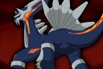  2020 animal_genitalia beautyfromabove cloaca dialga digital_media_(artwork) dragon female feral genitals hi_res legendary_pok&eacute;mon nintendo pok&eacute;mon pok&eacute;mon_(species) pok&eacute;mon_mystery_dungeon primal_dialga pussy red_eyes scalie simple_background solo video_games 