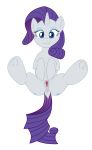  absurd_res butt cutie_mark digital_media_(artwork) equid equine female feral friendship_is_magic genitals hi_res horn mammal my_little_pony poniidesu pussy rarity_(mlp) solo unicorn 