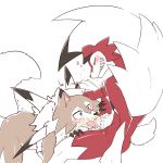 1:1 absurd_res ambiguous_gender blush bodily_fluids canid canine cum cum_in_mouth cum_inside fellatio forced_fellatio genital_fluids genitals hi_res lycanroc male male/ambiguous mammal midday_lycanroc midnight_lycanroc nintendo oral penile penis pok&eacute;mon pok&eacute;mon_(species) ryeono_kemo sex video_games 