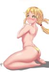  ass bang_dream! bikini breast_hold swimsuits tokisan topless tsurumaki_kokoro 